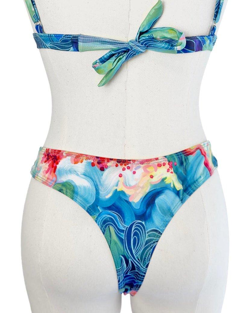 Into the Wild Thong Bikini Bottoms-Julie Amlin-PaletTheory