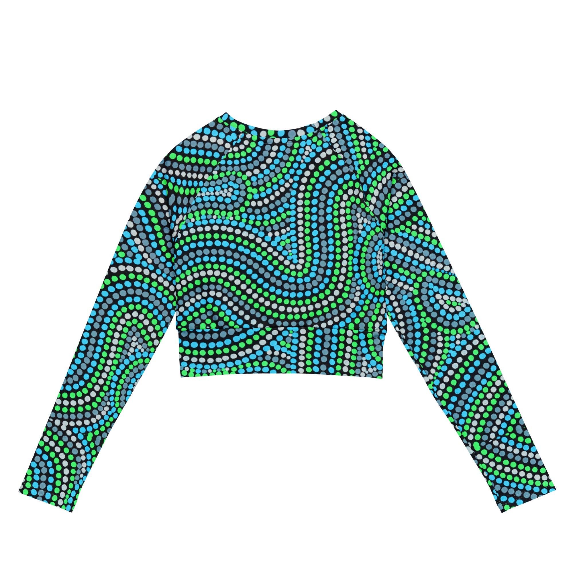 'Journeys' Crop Top Rashie-Merindah-Gunya-PaletTheory
