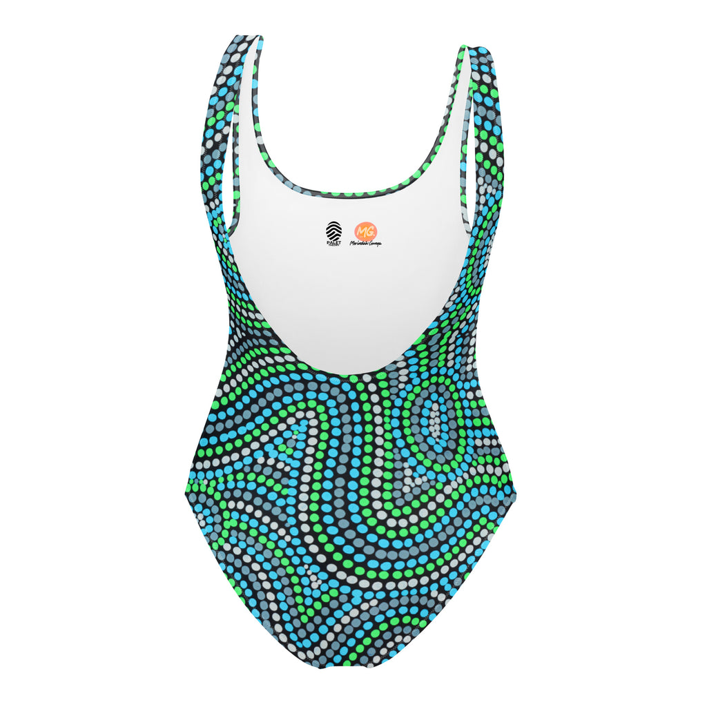 'Journeys' One-Piece Swimsuit-Merindah-Gunya-PaletTheory