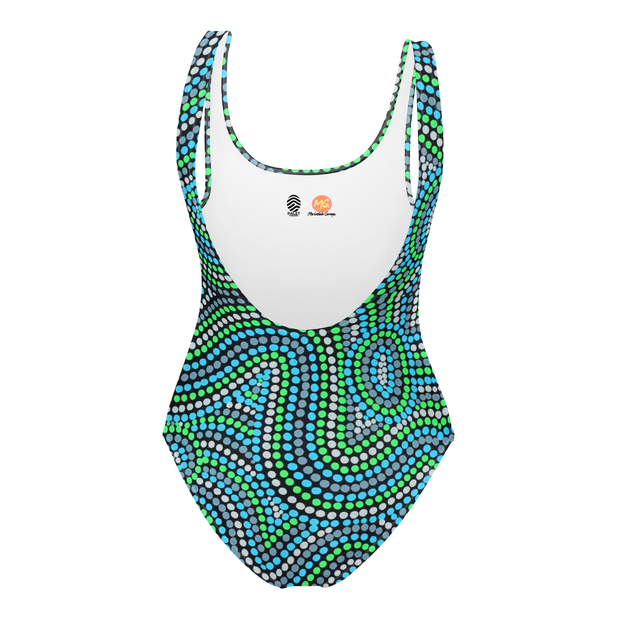 'Journeys' One-Piece Swimsuit-Merindah-Gunya-PaletTheory