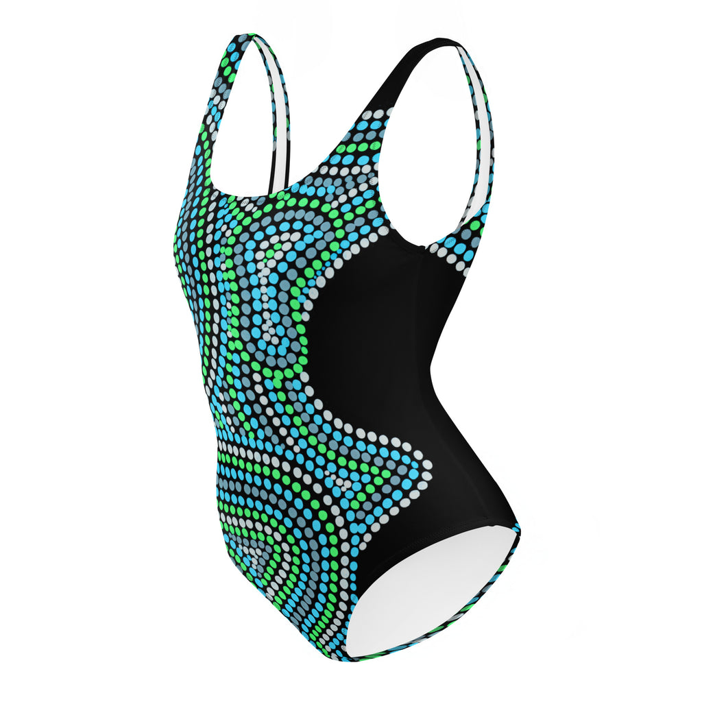 'Journeys' One-Piece Swimsuit-Merindah-Gunya-PaletTheory