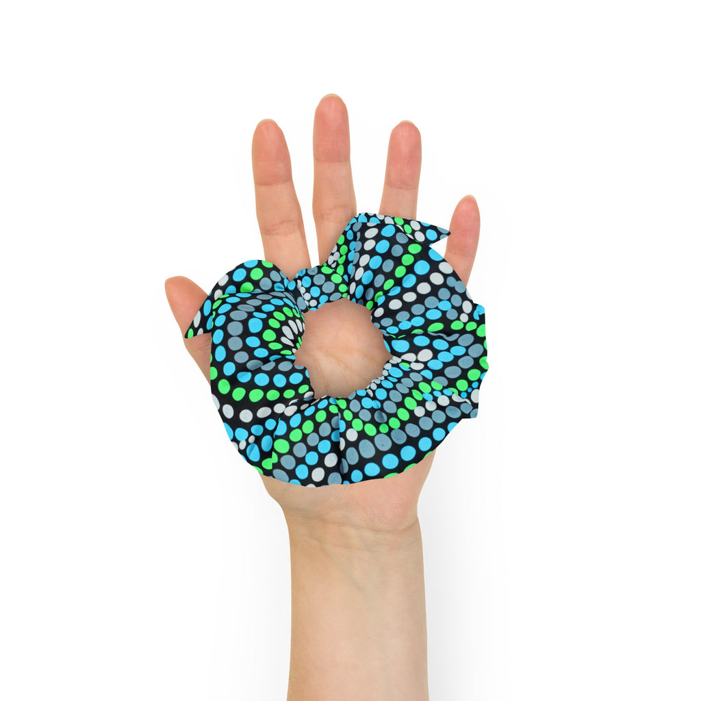 'Journeys' Recycled Scrunchie - Made of leftover materials-Merindah-Gunya-PaletTheory
