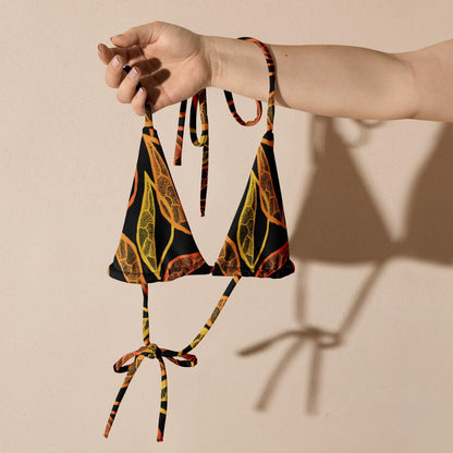 Leaf Triangle Bikini Top-Jenzahni Waina-PaletTheory