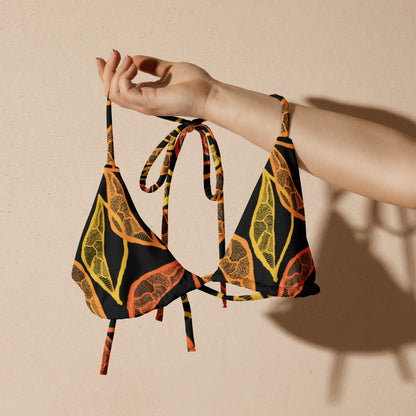 Leaf Triangle Bikini Top-Jenzahni Waina-PaletTheory