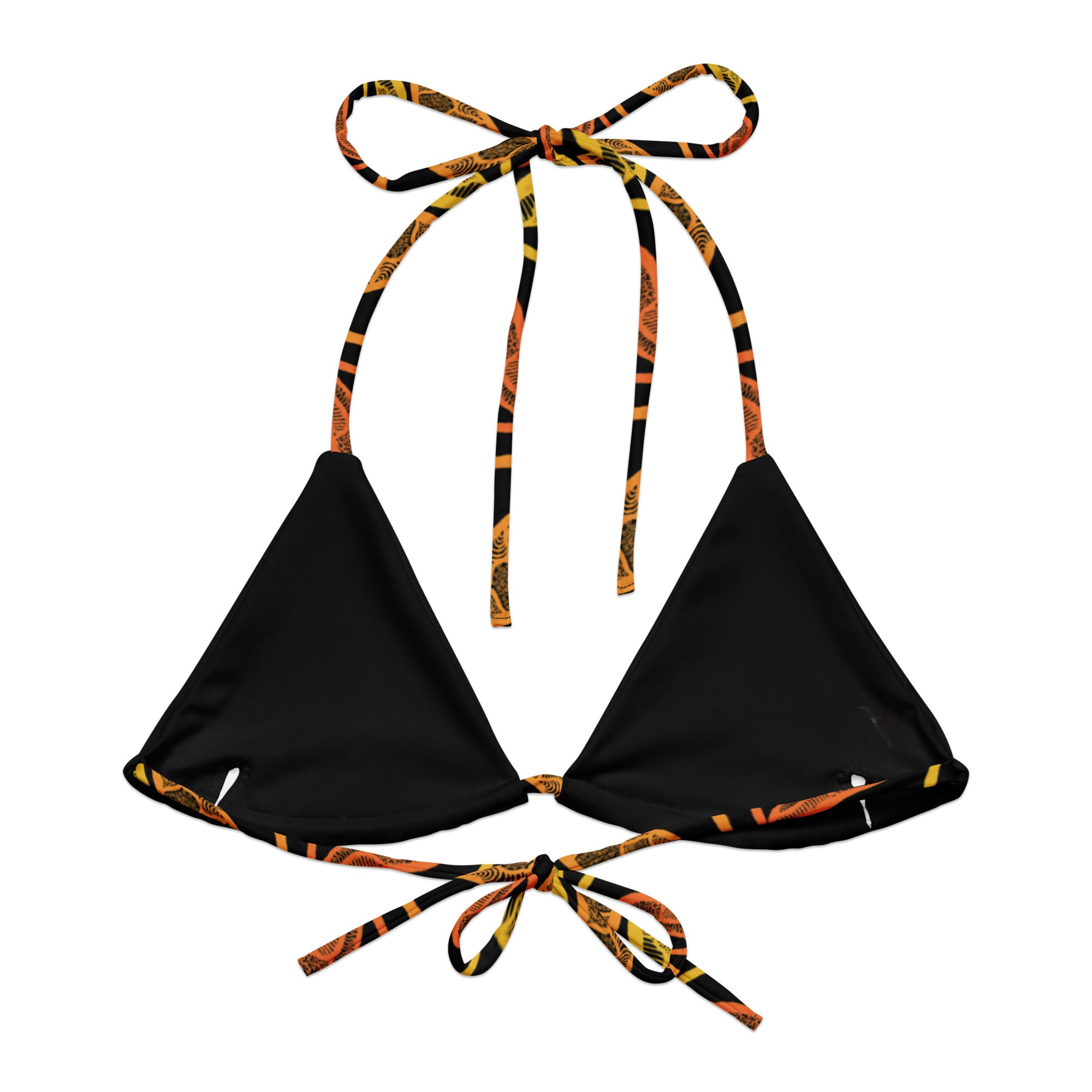 Leaf Triangle Bikini Top-Jenzahni Waina-PaletTheory