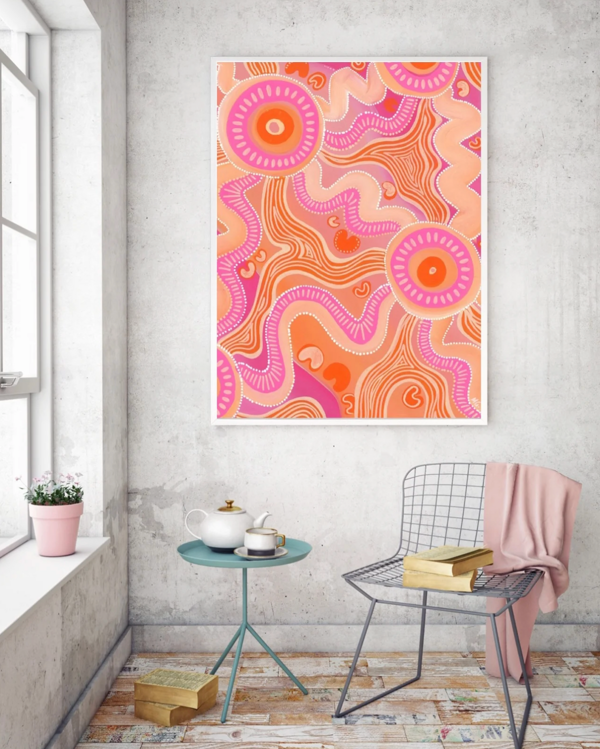 Leehan ‘Heart’ - Crop Top Rashie-Merindah-Gunya-PaletTheory