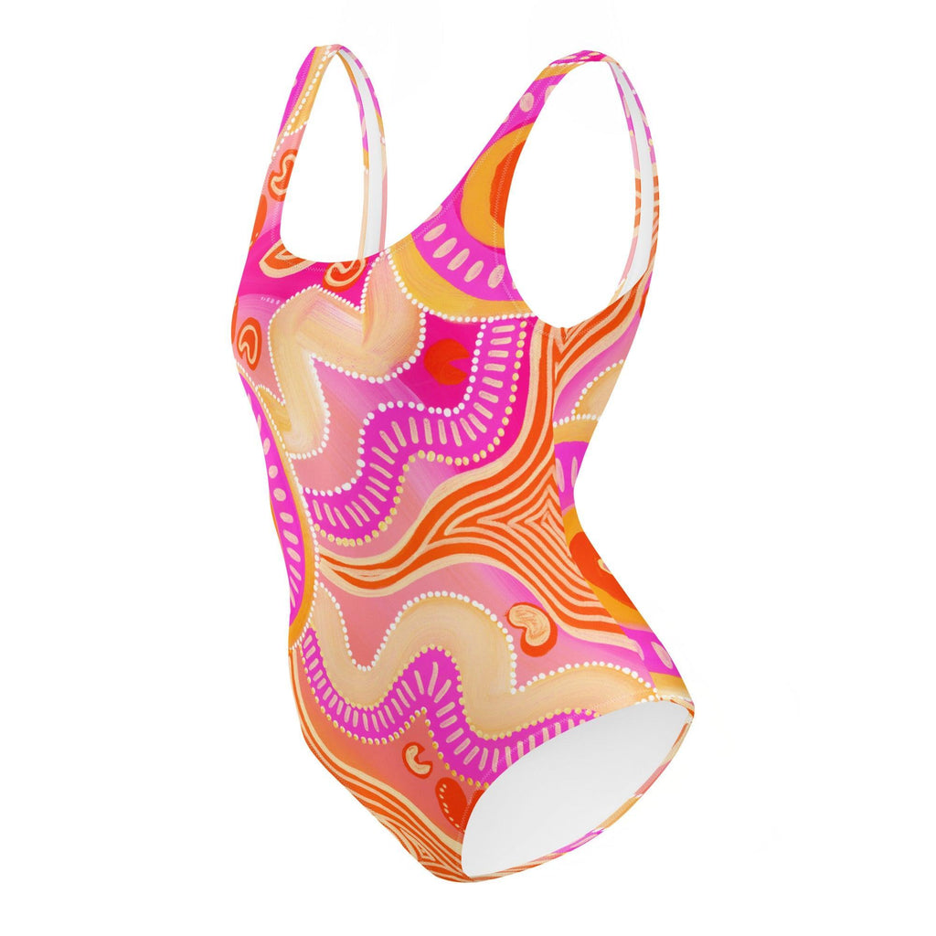 Leehan ‘Heart’ - One-Piece Swimsuit-Merindah-Gunya-PaletTheory