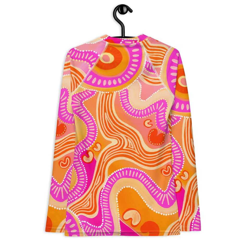 Leehan ‘Heart’ - Rashguard women-Merindah-Gunya-PaletTheory