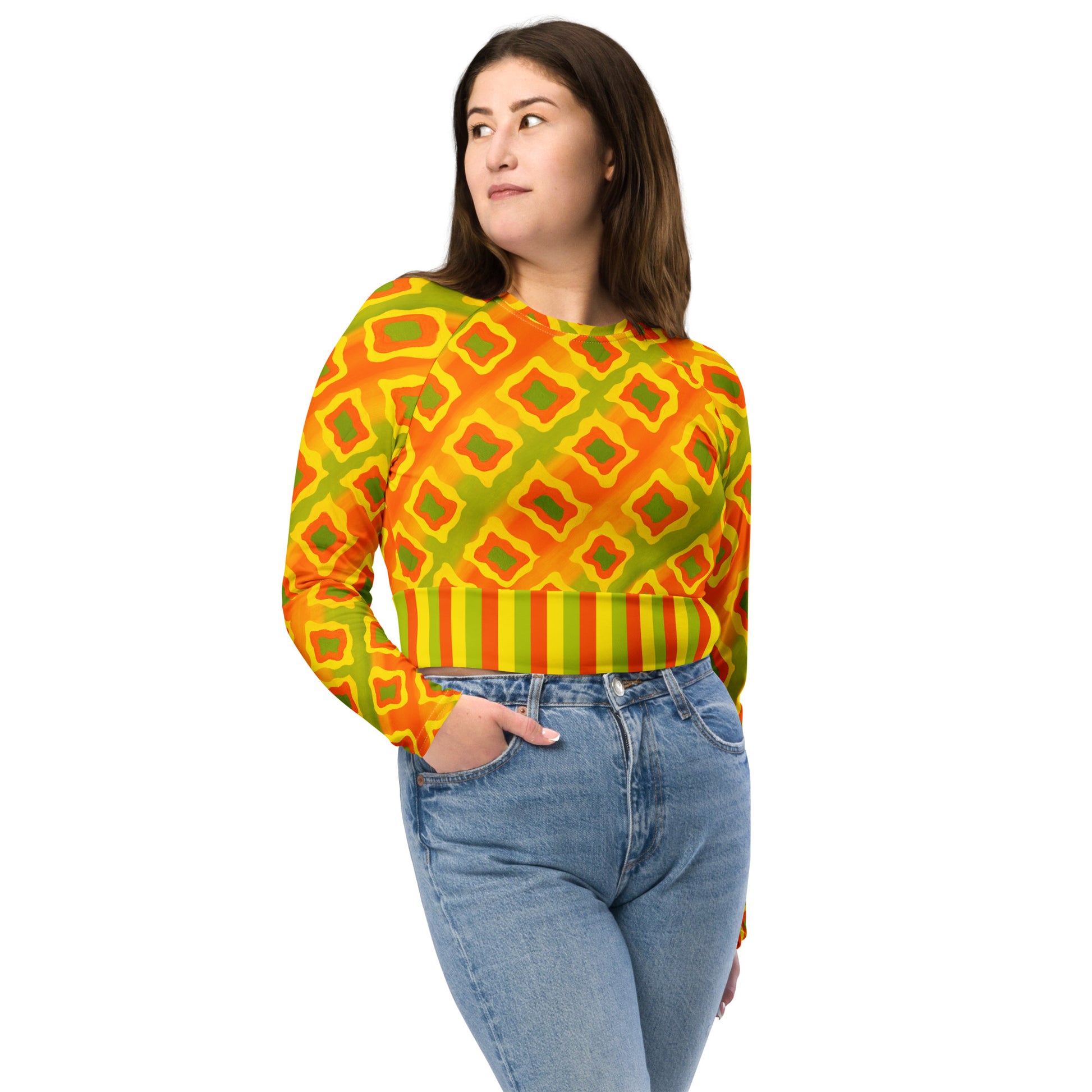 Mud Flats Crop Top Rashie-Philinka Dolby-PaletTheory
