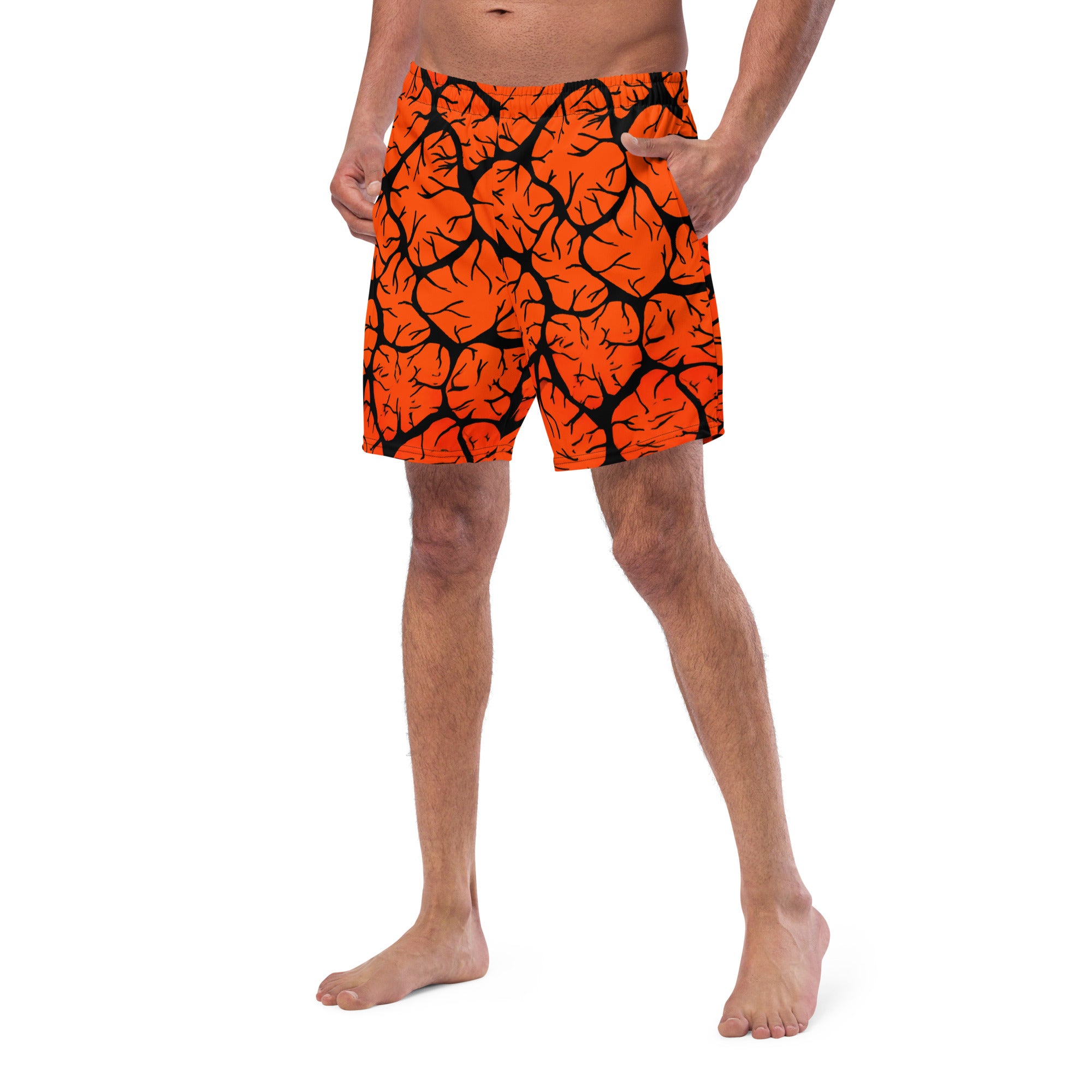 Mud Flats Men Swim Shorts-Kirsty Burgu-PaletTheory