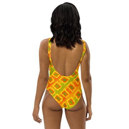 Mud Flats One-Piece Swimsuit-Philinka Dolby-PaletTheory