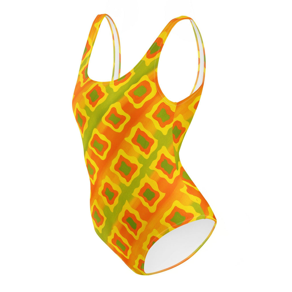 Mud Flats One-Piece Swimsuit-Philinka Dolby-PaletTheory