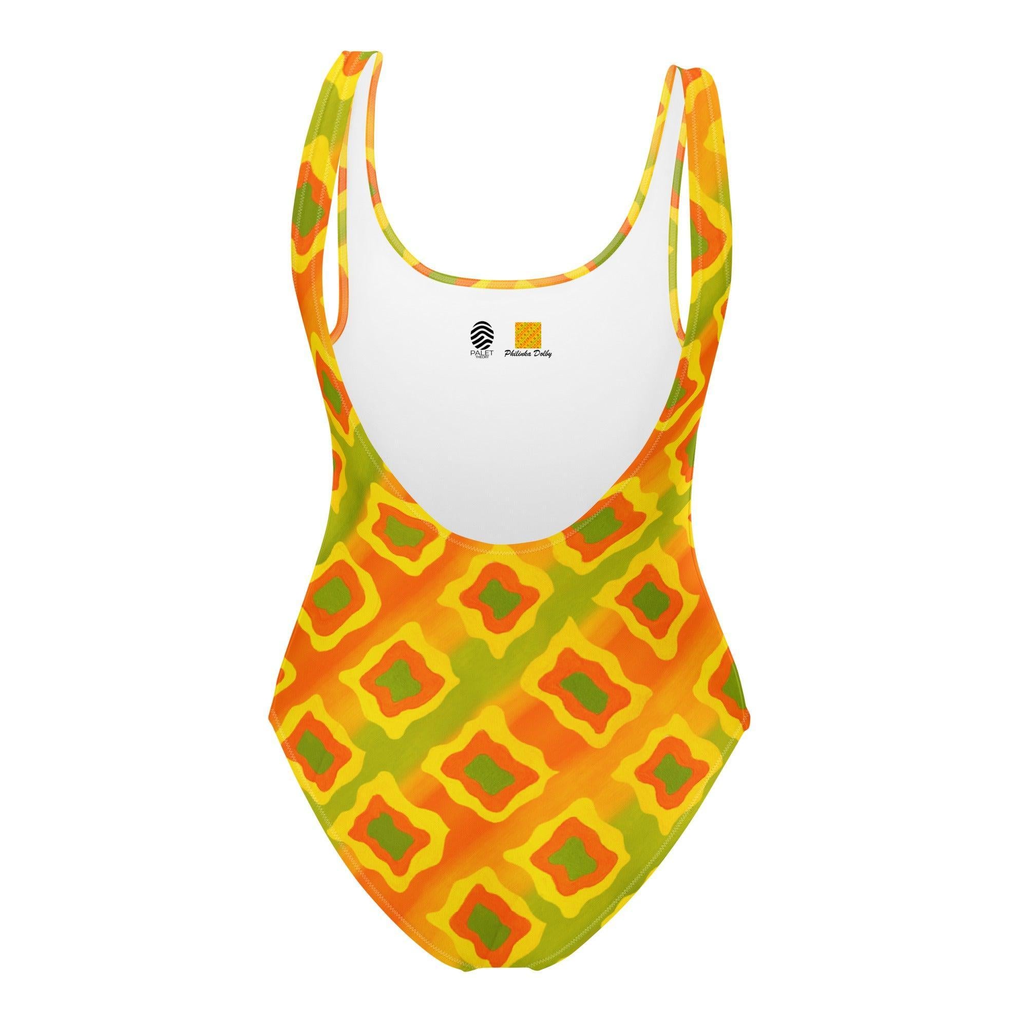 Mud Flats One-Piece Swimsuit-Philinka Dolby-PaletTheory