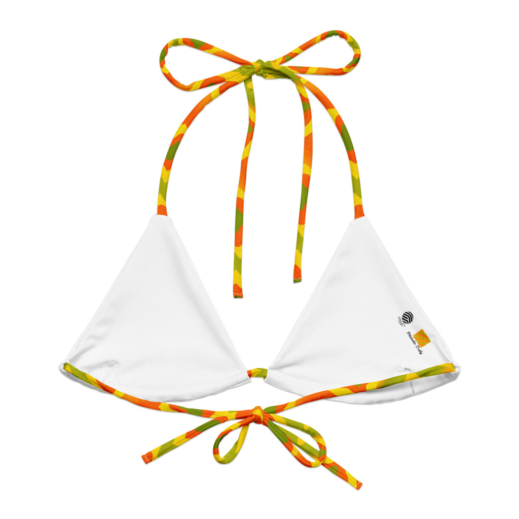 Mud Flats Triangle bikini top-Philinka Dolby-PaletTheory