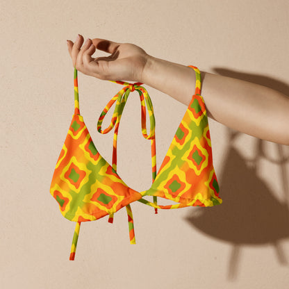 Mud Flats Triangle bikini top-Philinka Dolby-PaletTheory