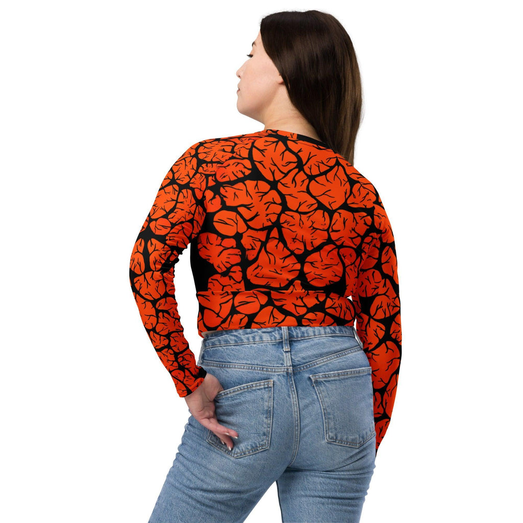 Mud Flats crop top rashguard-Kirsty Burgu-PaletTheory
