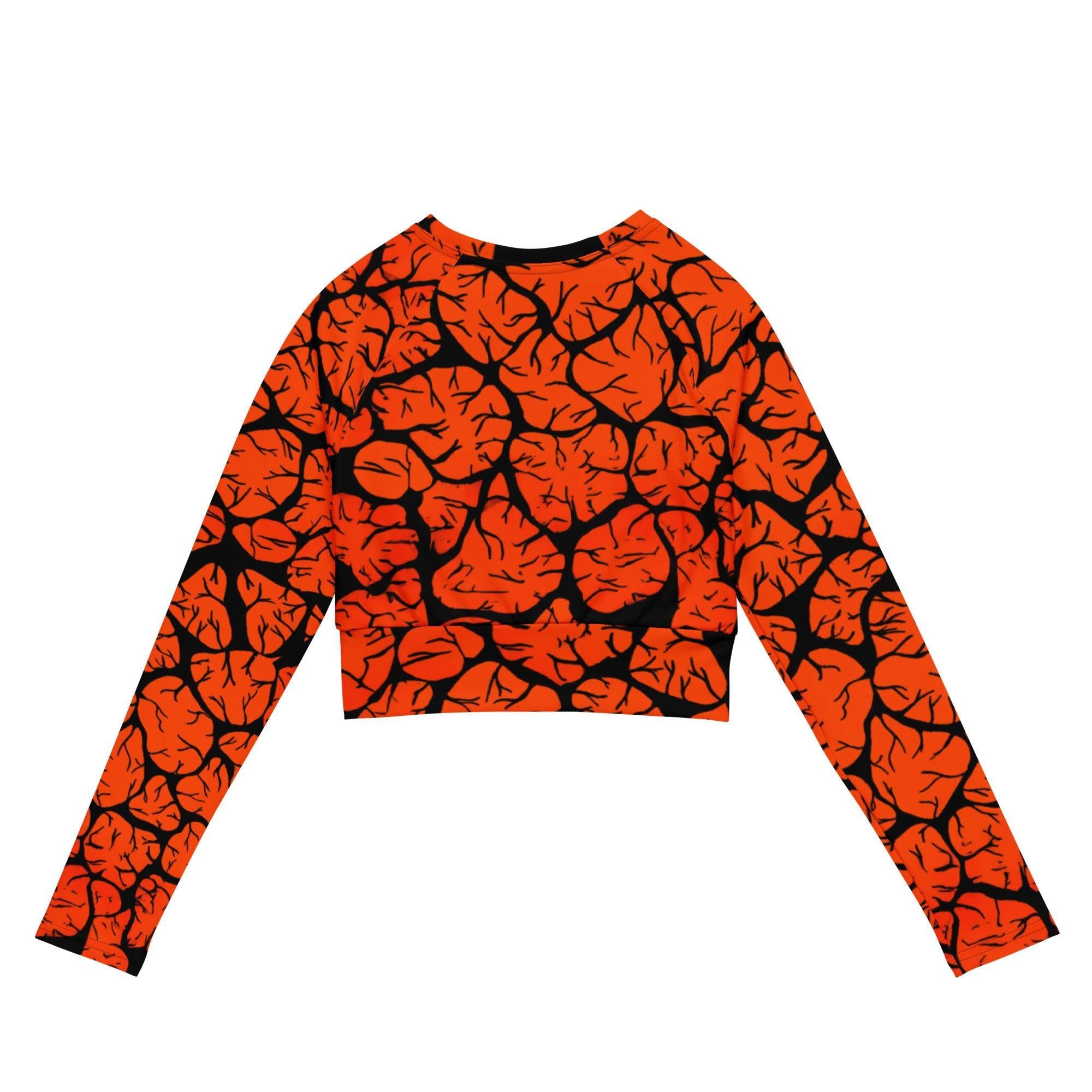 Mud Flats crop top rashguard-Kirsty Burgu-PaletTheory