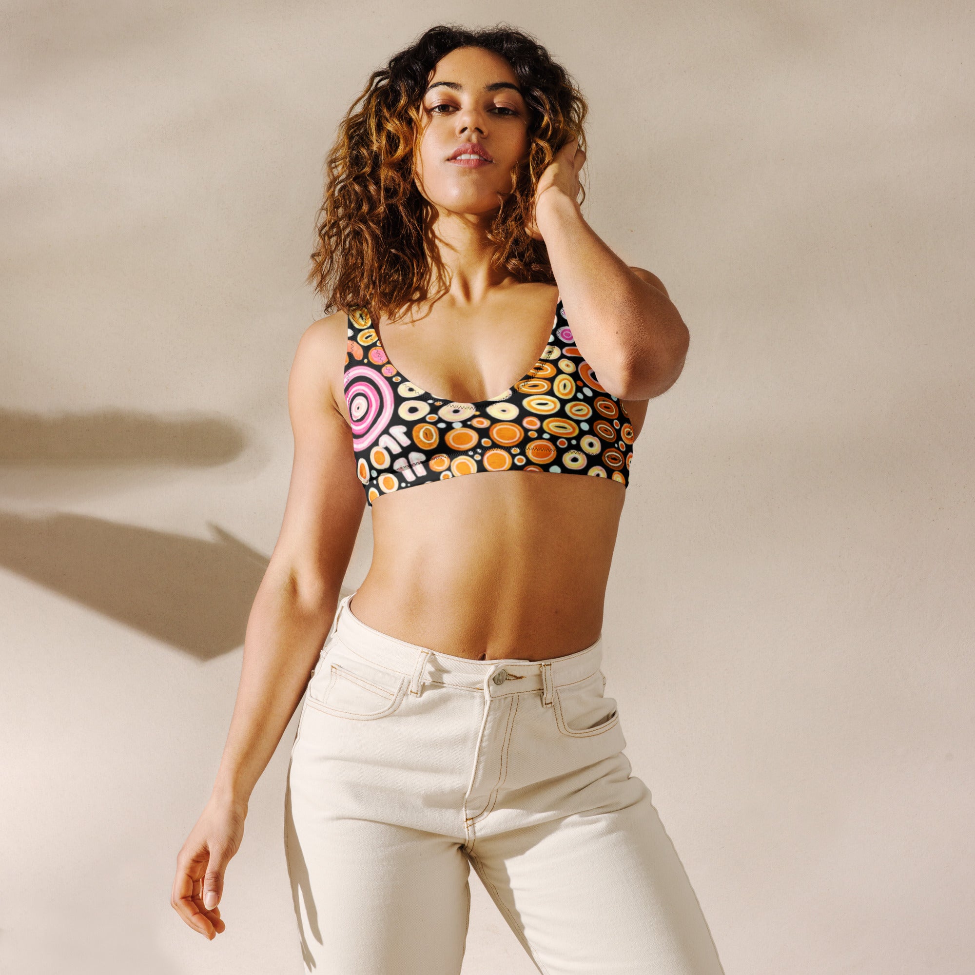 Ngarrakeetoon 'Family' Bralette Top-Merindah-Gunya-PaletTheory