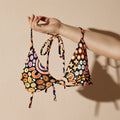 Ngarrakeetoon 'Family' - Convertible Triangle Bikini Top-SALE-Bayley Mifsud-PaletTheory