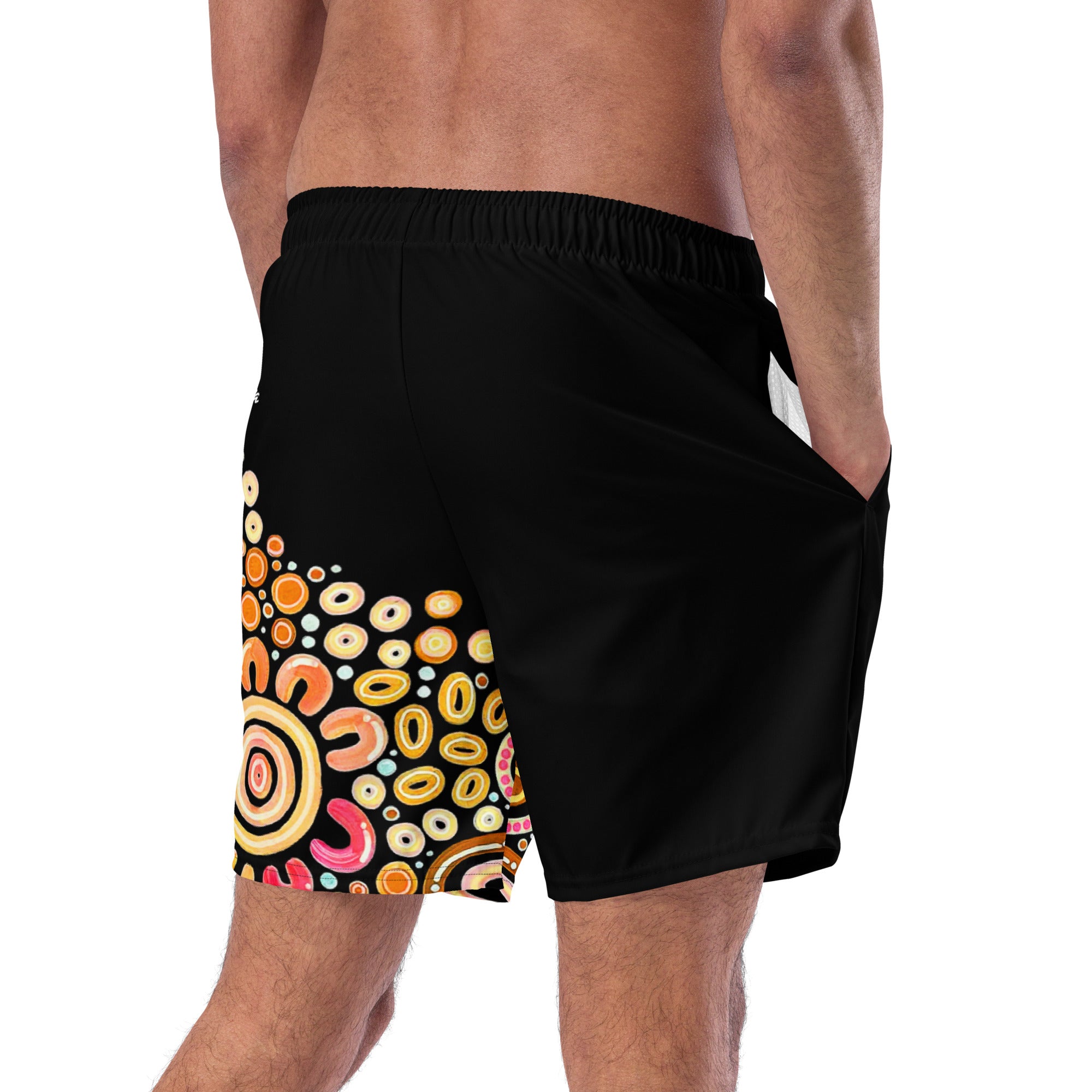 Ngarrakeetoon 'Family' - Men's swim shorts-Merindah-Gunya-PaletTheory