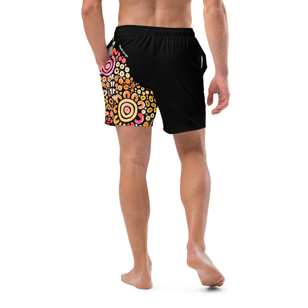 Ngarrakeetoon 'Family' - Men's swim shorts-Merindah-Gunya-PaletTheory