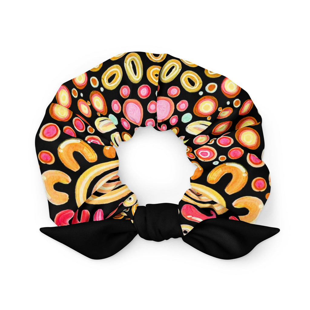 Ngarrakeetoon 'Family' Recycled Scrunchie - Made of leftover materials-Merindah-Gunya-PaletTheory