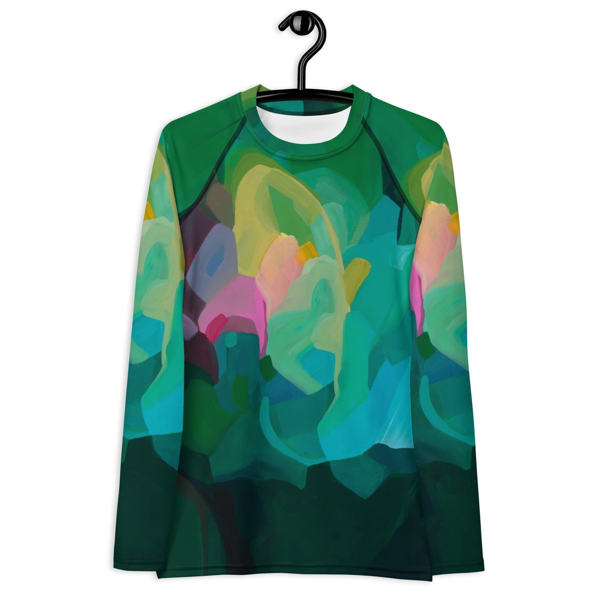 Priceless Emerald - Rashguard women-Susannah Bleasby-PaletTheory