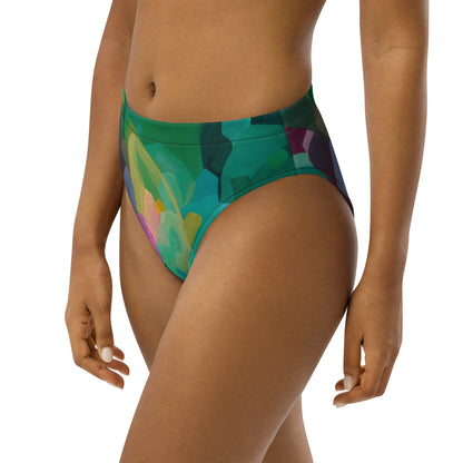 Priceless Emerald high-waisted bikini separates-Susannah Bleasby-PaletTheory