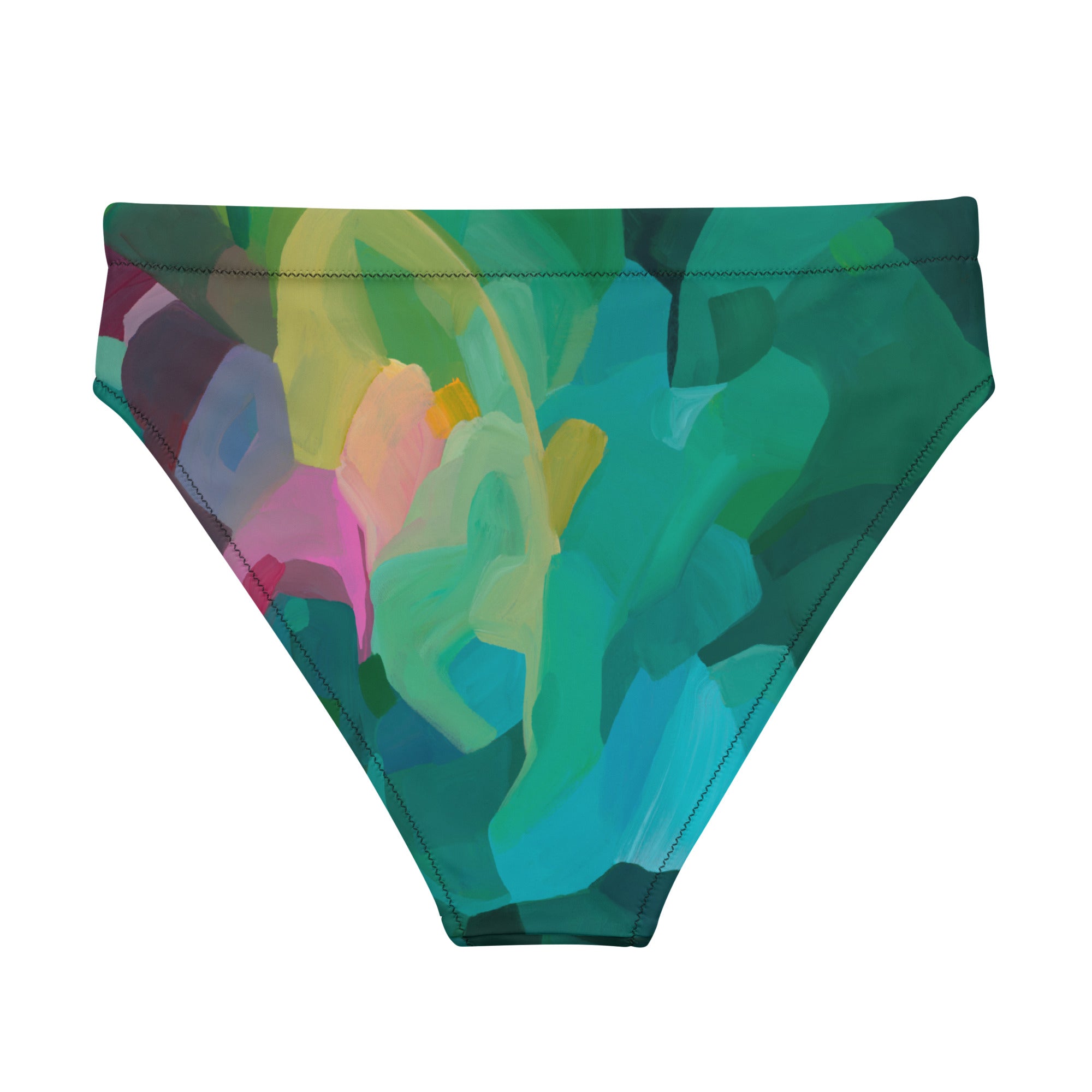 Priceless Emerald high-waisted bikini separates-Susannah Bleasby-PaletTheory