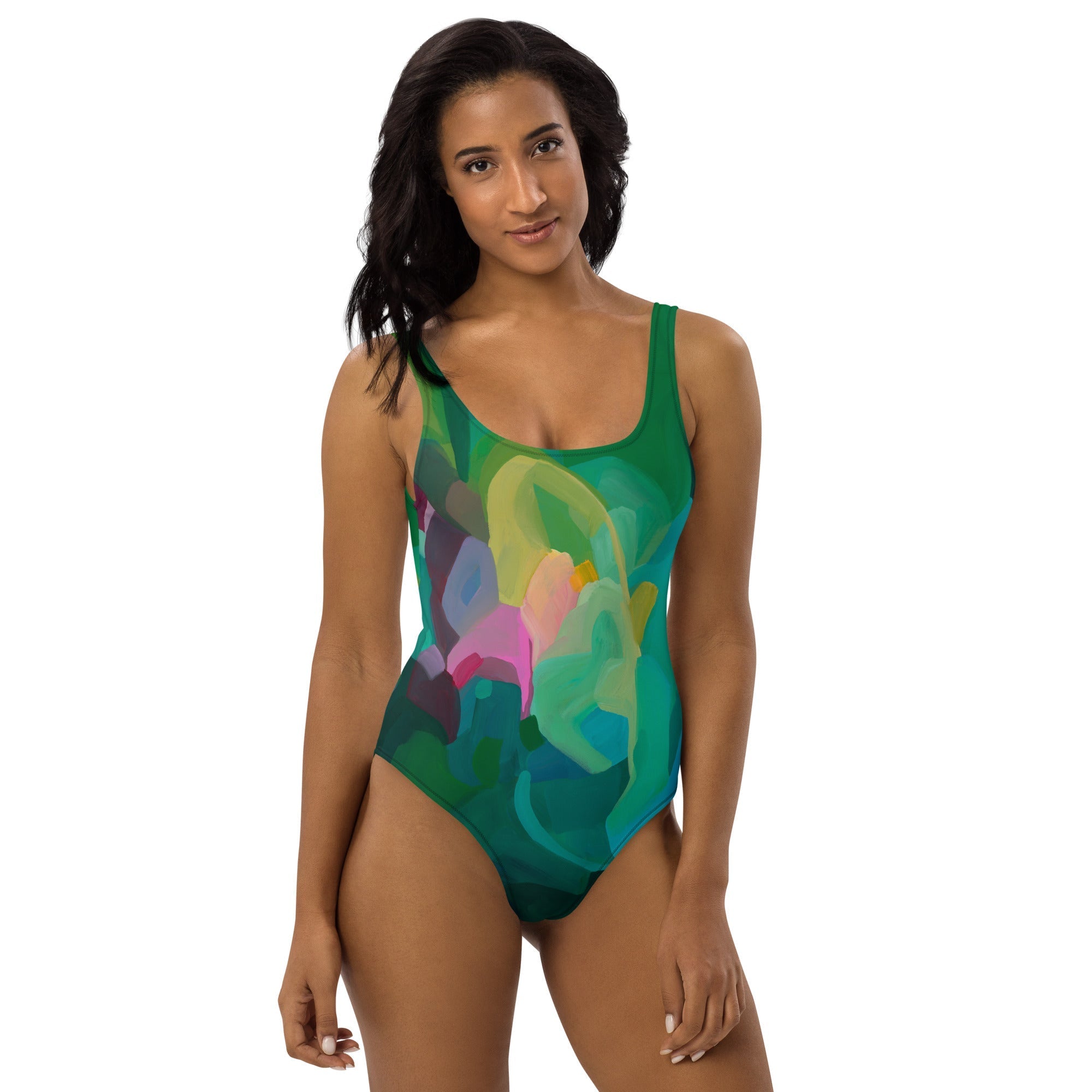 Priceless Emerald one-piece swimsuit-SALE-Susannah Bleasby-PaletTheory