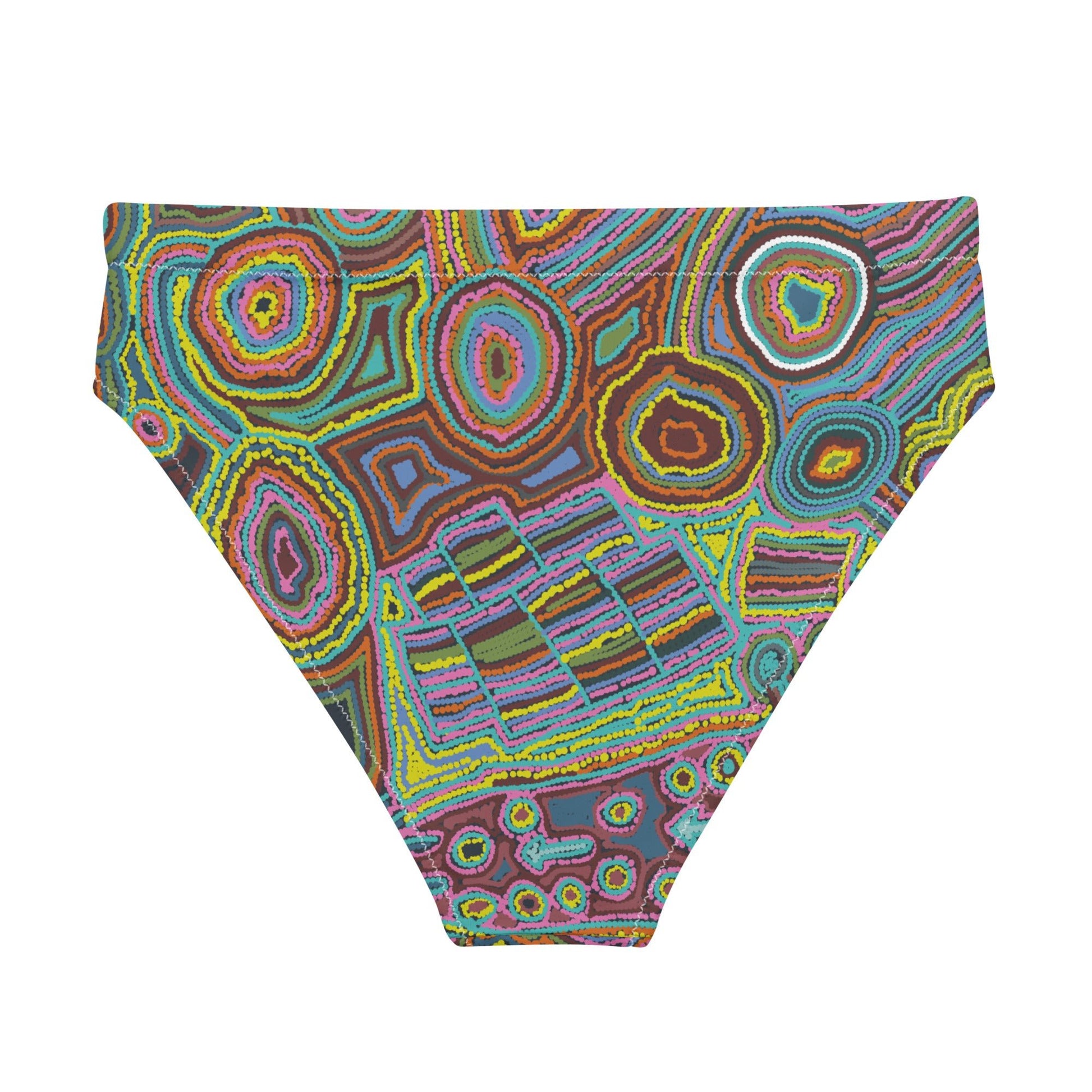 Rainbow Serpent High Waisted Bottoms-SALE-Veronica Reid-PaletTheory