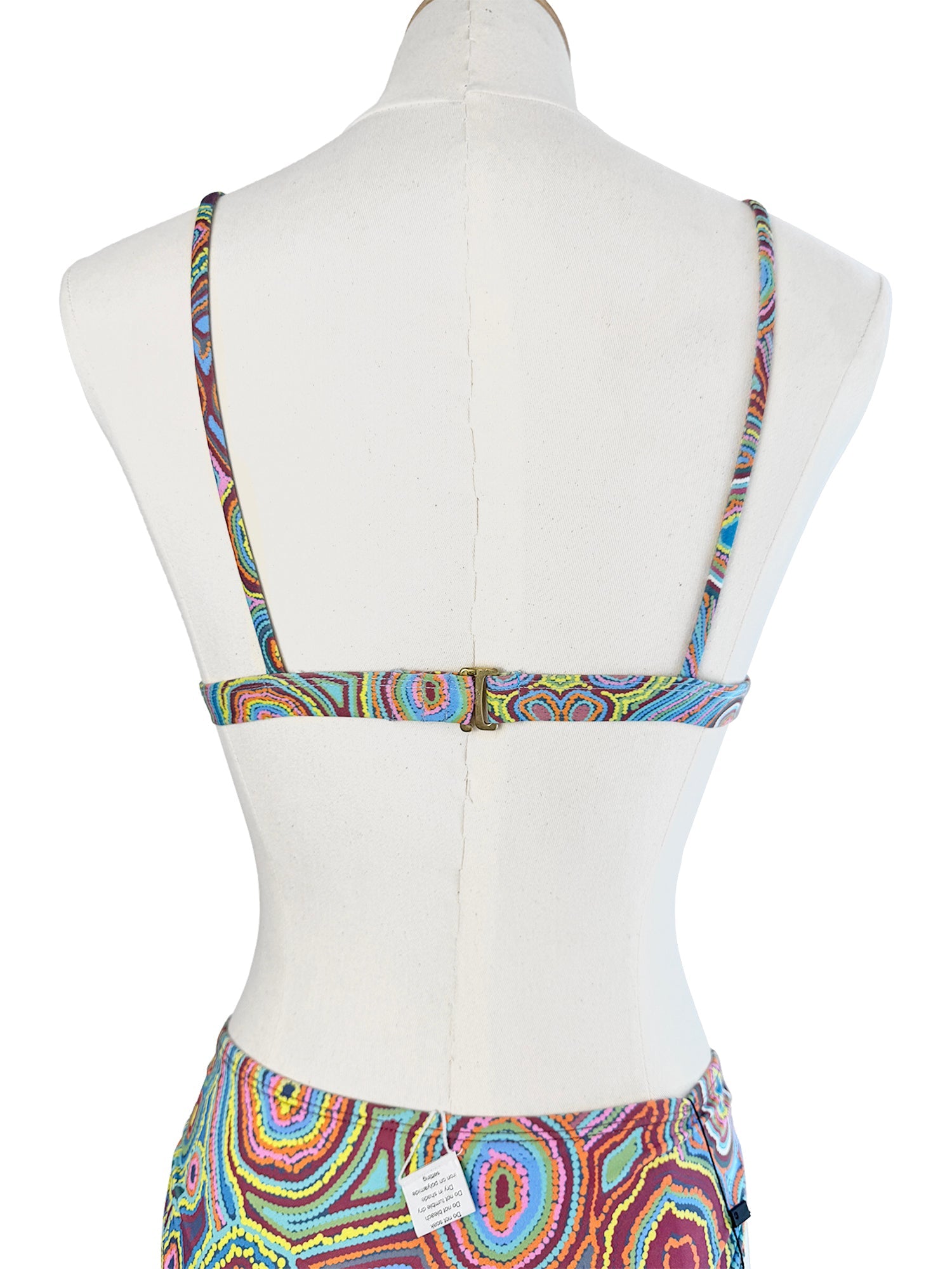 Rainbow Serpent Tie Front Top-Veronica Reid-PaletTheory