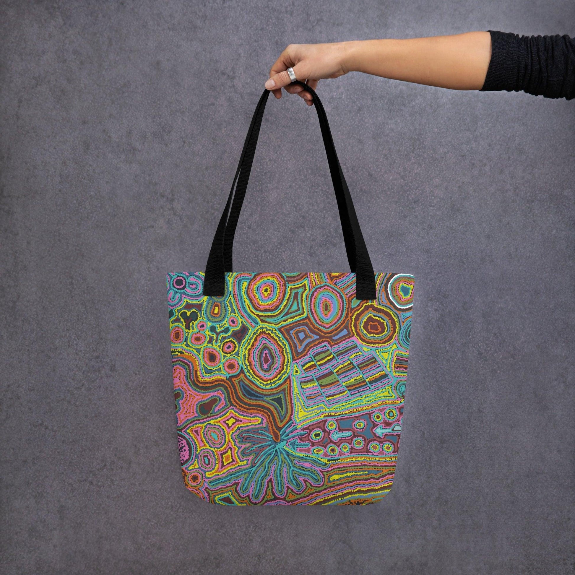Rainbow Serpent Tote bag-Veronica Reid-PaletTheory