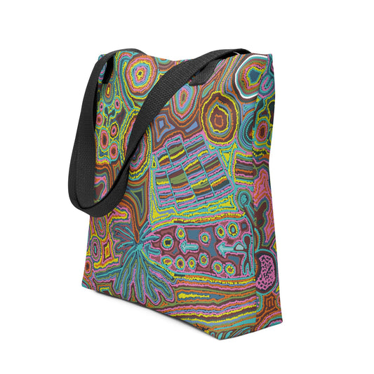 Rainbow Serpent Tote bag-Veronica Reid-PaletTheory