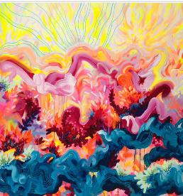 Haut de bikini Wild Fire Bralette par Julie Amlin