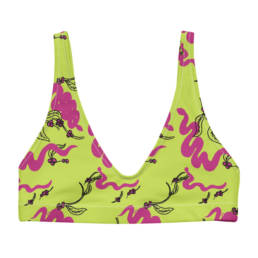 Snakes and Berries - Bralette top-Sarah Bin Hitam-PaletTheory