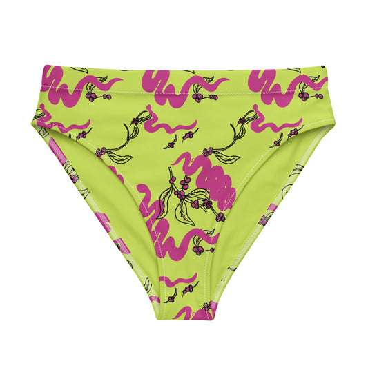 Snakes and Berries - High-waisted bikini bottoms-Sarah Bin Hitam-PaletTheory