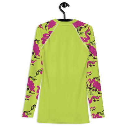 Snakes and Berries - Men's Rash Guard-Sarah Bin Hitam-PaletTheory