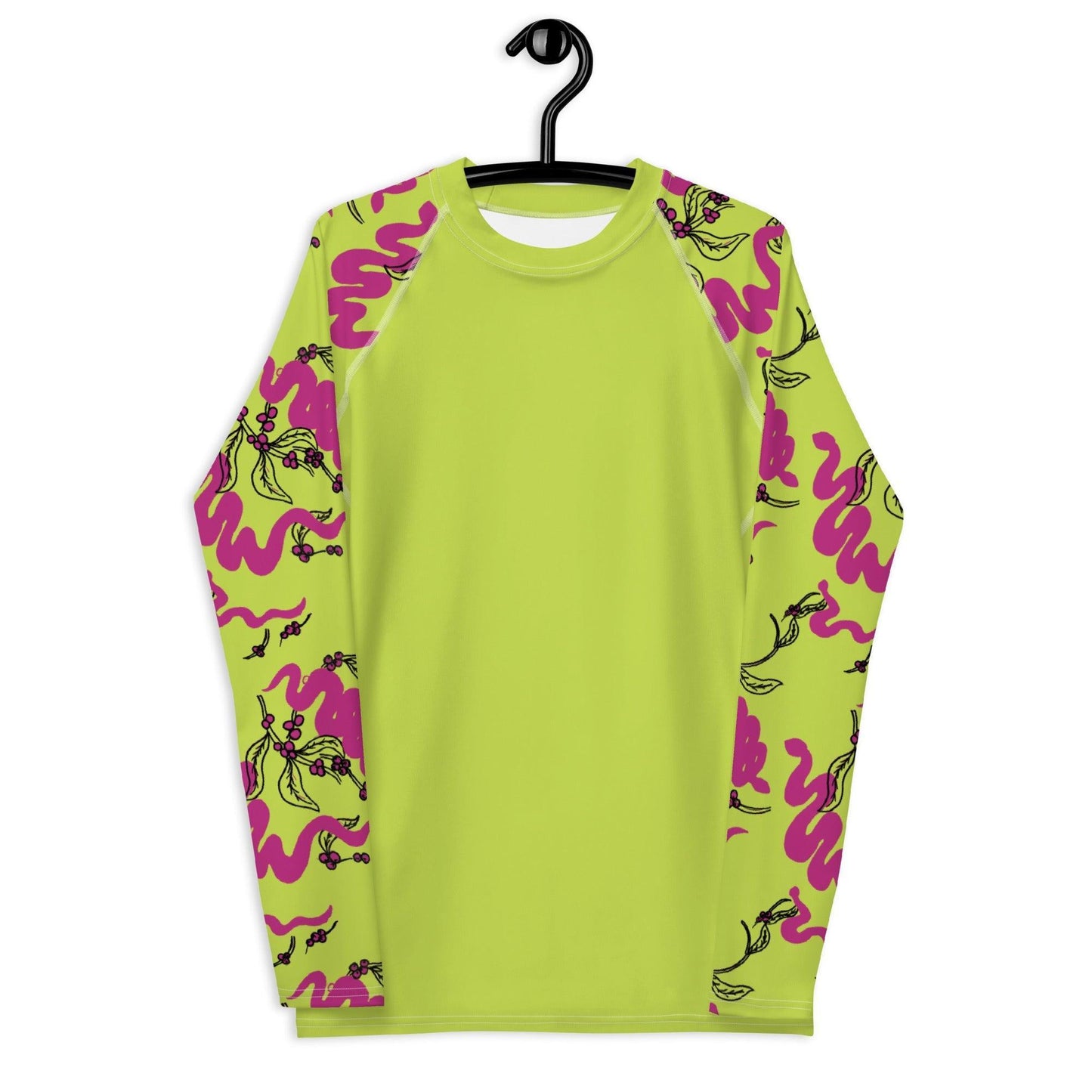 Snakes and Berries - Men's Rash Guard-Sarah Bin Hitam-PaletTheory