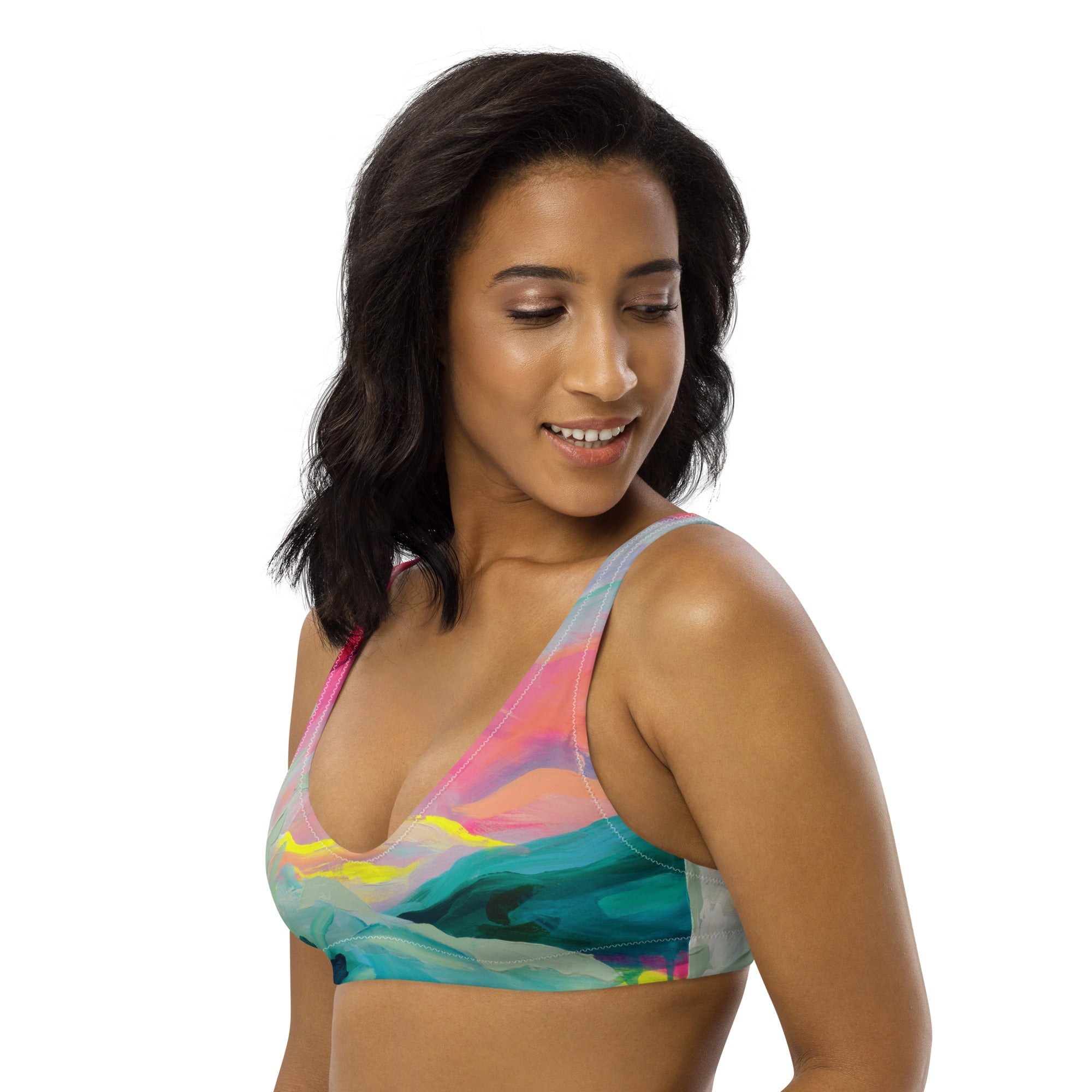 Sugar Coated Bralette Swimwear Top by Julie Amlin-Julie Amlin-PaletTheory