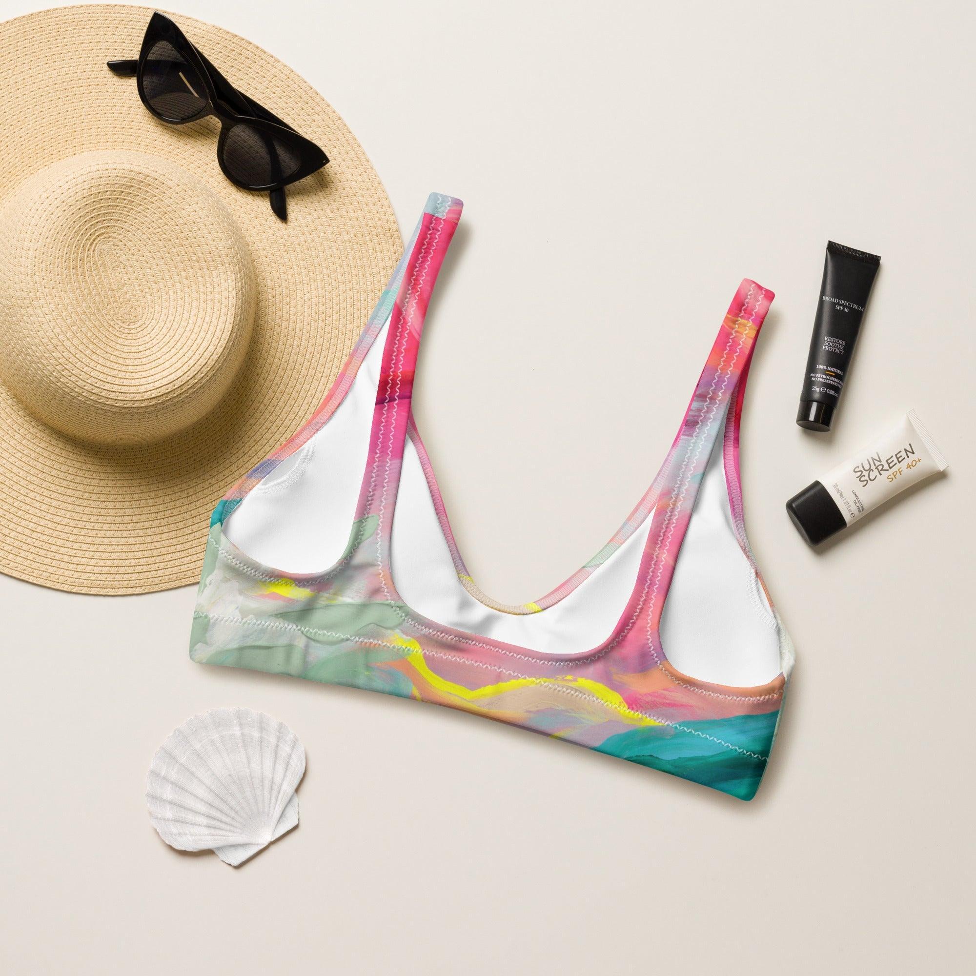 Sugar Coated Bralette Swimwear Top by Julie Amlin-Julie Amlin-PaletTheory