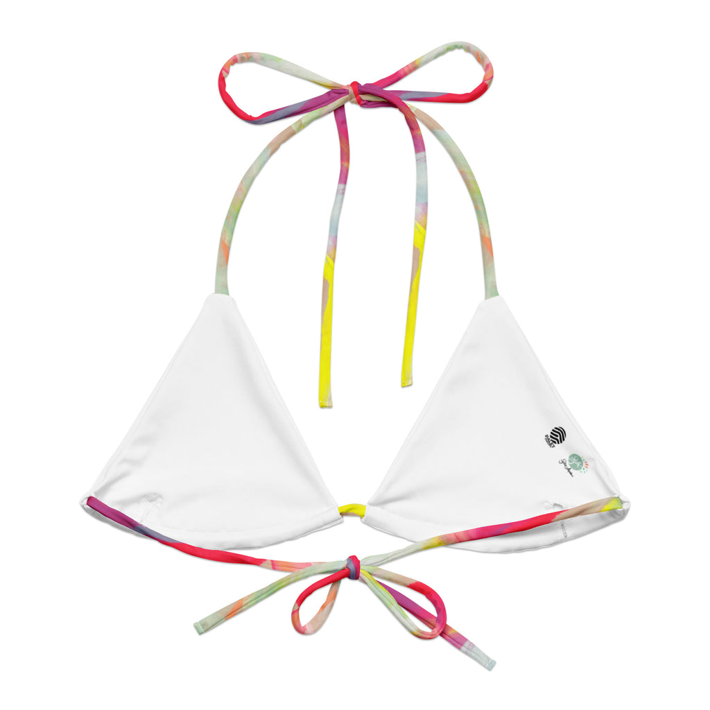 Sugar Coated Convertible Triangle Bikini Top-Julie Amlin-PaletTheory
