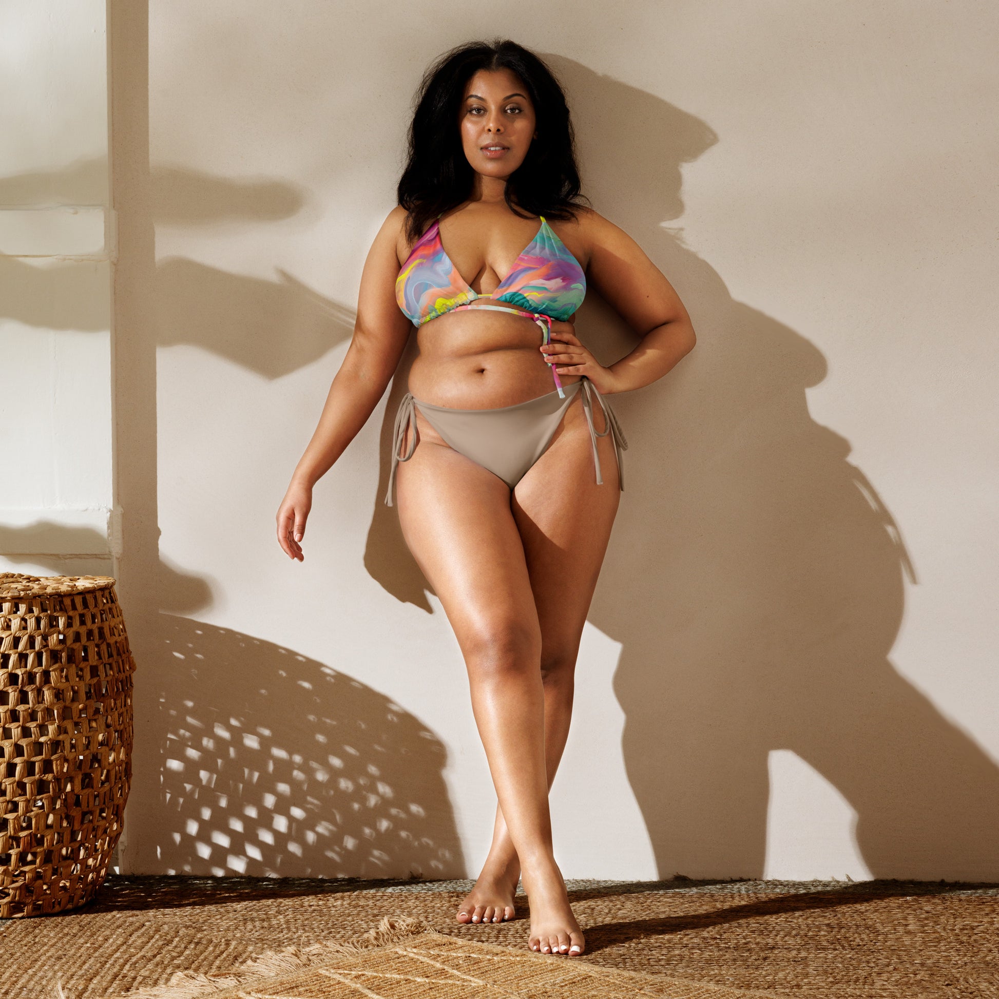 Sugar Coated Convertible Triangle Bikini Top-Julie Amlin-PaletTheory