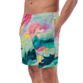 Sugar Coated Men's swim trunks-Julie Amlin-PaletTheory