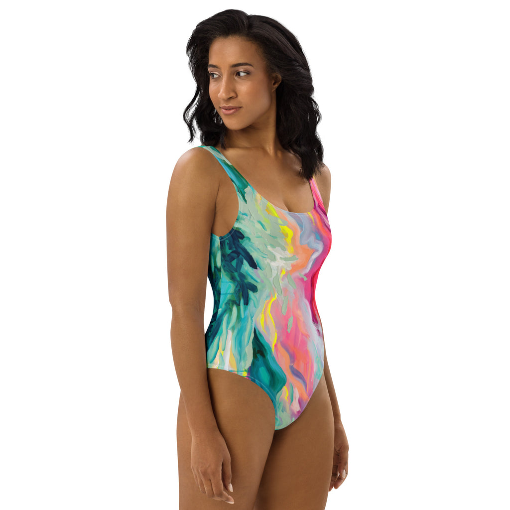 Sugar Coated One-Piece Swimsuit-Julie Amlin-PaletTheory