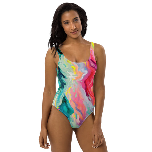 Sugar Coated One-Piece Swimsuit-Julie Amlin-PaletTheory