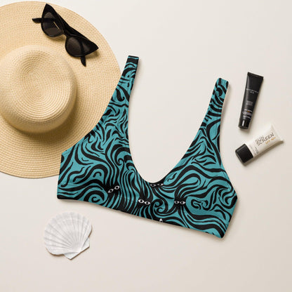 Underwater Groove Bralette Swim and Surf Top-Thomas Heinz-PaletTheory