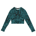 Underwater Groove Crop Top Rashie-Thomas Heinz-PaletTheory
