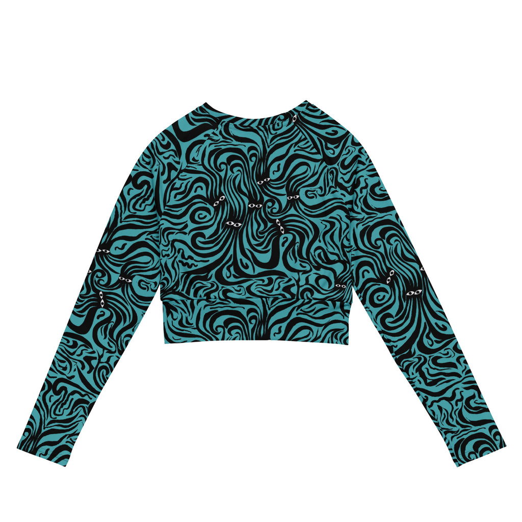 Underwater Groove Crop Top Rashie-Thomas Heinz-PaletTheory