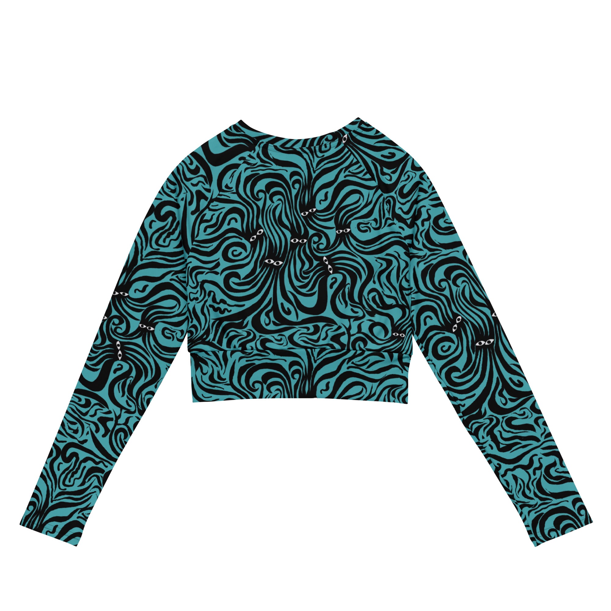 Underwater Groove Crop Top Rashie-Thomas Heinz-PaletTheory